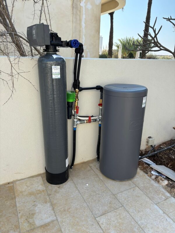 מרכך מים Culligan medalist plus בפעולה
